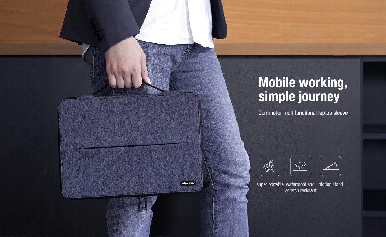 Nillkin Commuter Multifunctional Laptop Sleeve - Nillkin Commuter Multifunctional Laptop Sleeve - 14-Inch / Black Ennap.com