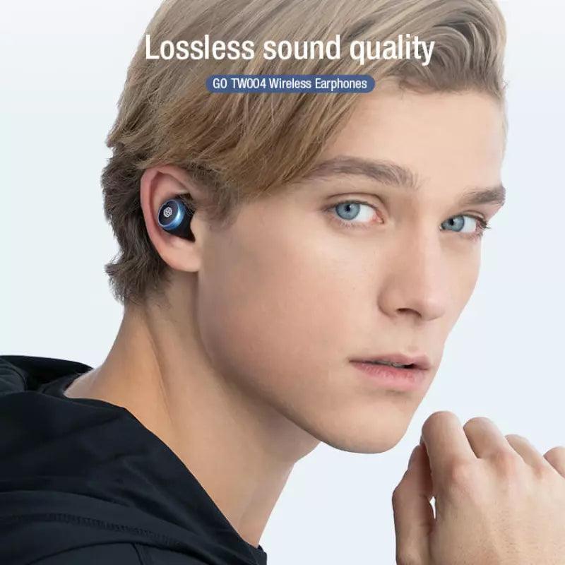 Nillkin GO TW004 TWS Plus Earbuds Bluetooth 5.0 Wireless Earphones - Nillkin GO TW004 TWS Plus Earbuds Bluetooth 5.0 Wireless Earphones - Gray Ennap.com