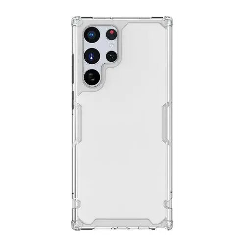 Nillkin Nature TPU Pro Case For Samsung Galaxy S22 Ultra-Color: White---Ennap.com