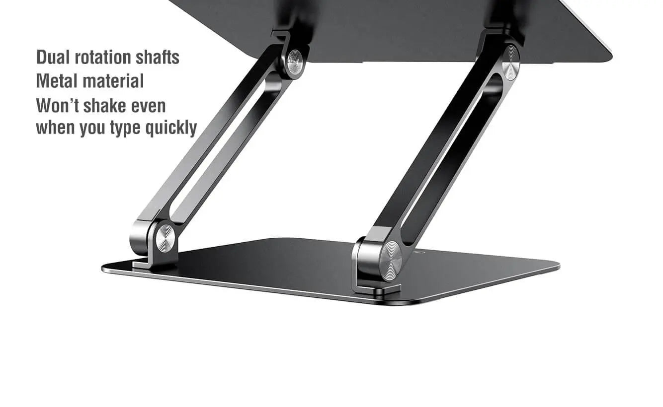 Nillkin ProDesk Metal Adjustable Laptop Stand Ergonomic Design for 11 - 17 inches laptops-Color: Gray---Ennap.com