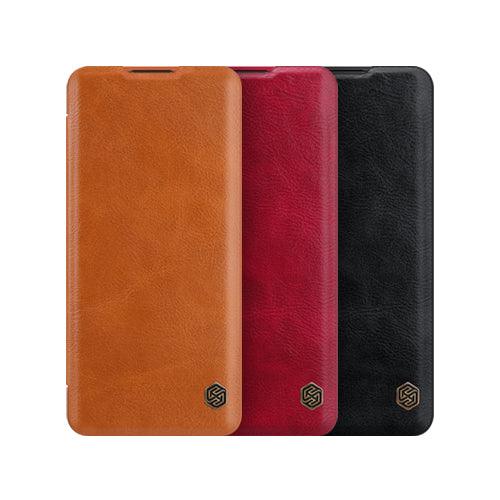 Nillkin Qin leather Case For OnePlus 9 Pro - Nillkin Qin leather Case For OnePlus 9 Pro - Black Ennap.com