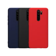 Nillkin Rubber Wrapped Protective Case For Xiaomi Redmi Note 8 Pro-Color: Black---Ennap.com