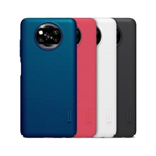 Nillkin Super Frosted Shield Case For Xiaomi Poco X3 NFC - Nillkin Super Frosted Shield Case For Xiaomi Poco X3 NFC - Black Ennap.com