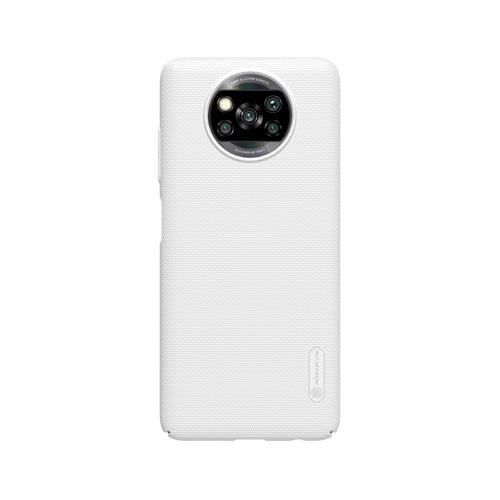 Nillkin Super Frosted Shield Case For Xiaomi Poco X3 NFC - Nillkin Super Frosted Shield Case For Xiaomi Poco X3 NFC - White Ennap.com
