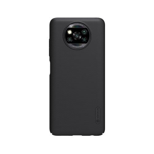 Nillkin Super Frosted Shield Case For Xiaomi Poco X3 NFC - Nillkin Super Frosted Shield Case For Xiaomi Poco X3 NFC - Black Ennap.com