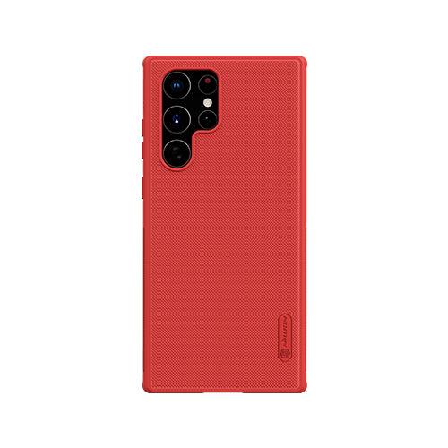 Nillkin Super Frosted Shield Pro For Samsung Galaxy S22 Ultra - Nillkin Super Frosted Shield Pro For Samsung Galaxy S22 Ultra - Red Ennap.com