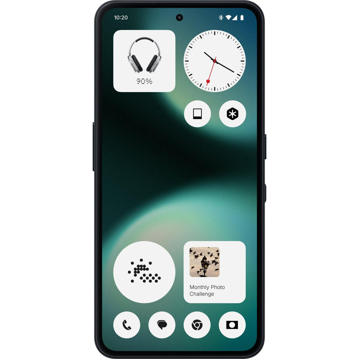 Nothing Phone (3a) Lite in Black, front view