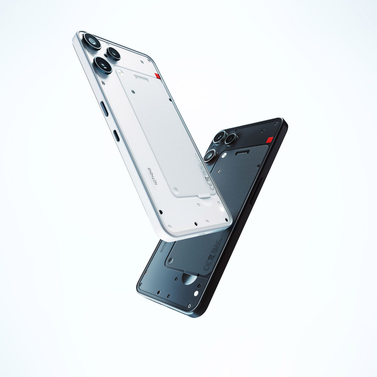 Nothing Phone (3a) Lite in White and Black