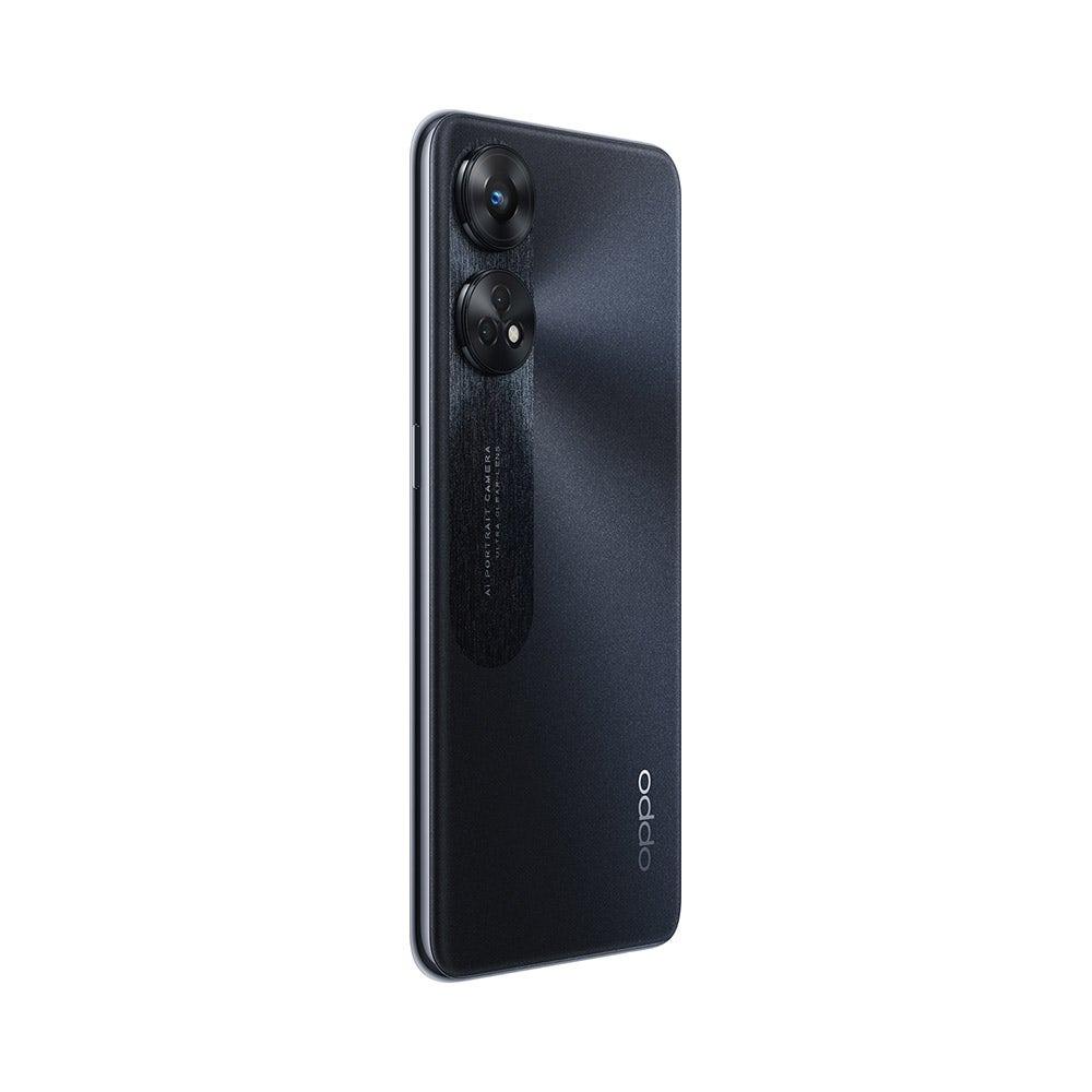 Oppo Reno 8T Dual SIM 4G-Storage Capacity: 8GB RAM + 256GB-Color: Black Starlight--Ennap.com