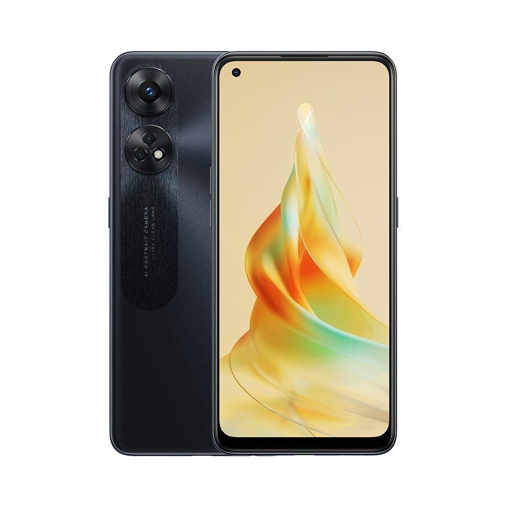 Oppo Reno 8T Dual SIM 4G-Storage Capacity: 8GB RAM + 256GB-Color: Black Starlight--Ennap.com