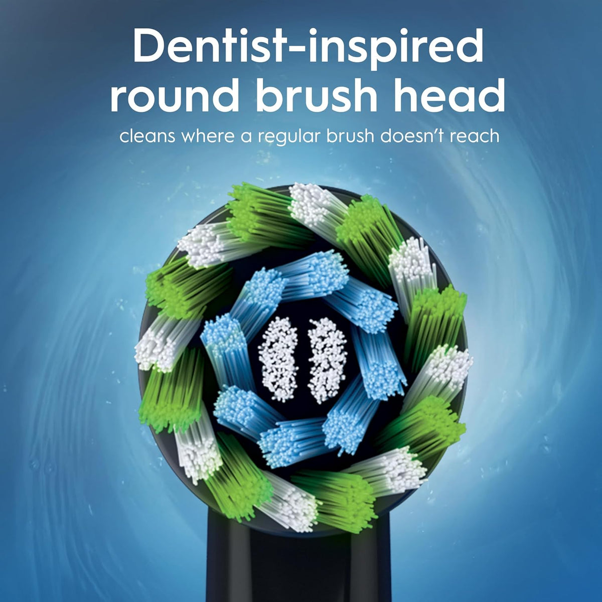 Oral-B Vitality Pro round brush head close-up