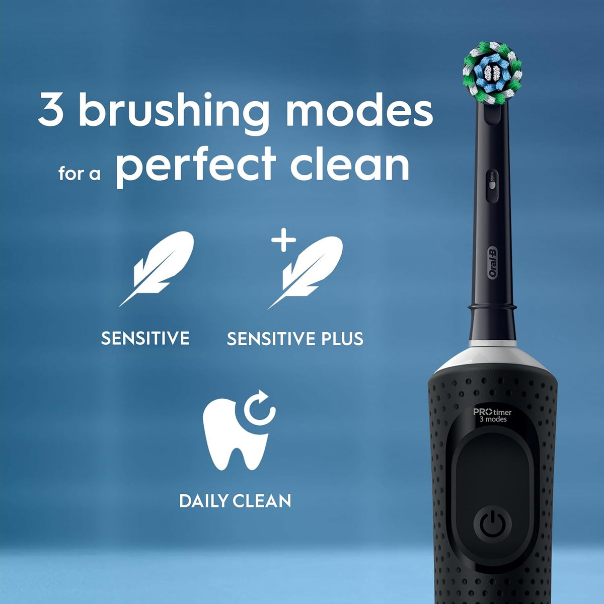 Oral-B Vitality Pro three brushing modes