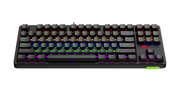 كيبورد الألعاب الميكانيكي السلكي رابو V500PRO-87 باللون Black