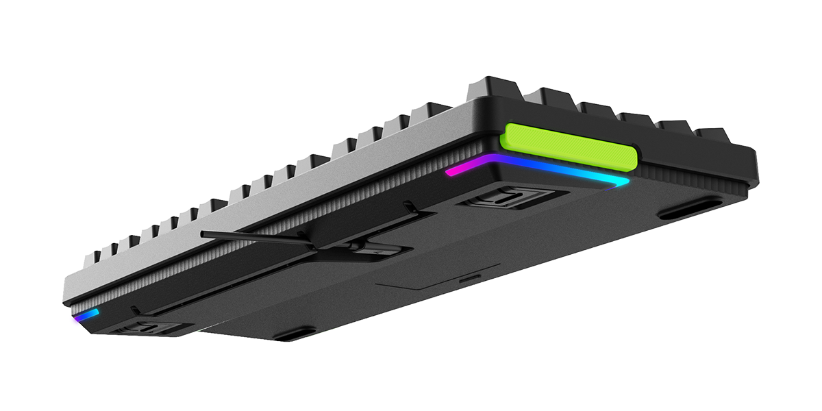 Rapoo V500PRO-87 with its RGB side light strip