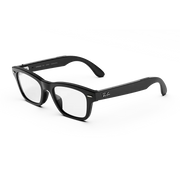 نظارة راي بان ميتا Audio Burbank بإطار Matte Black وعدسات Clear