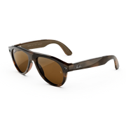 نظارة راي بان ميتا Aviator (Gen 3) بإطار Havana وعدسات Brown
