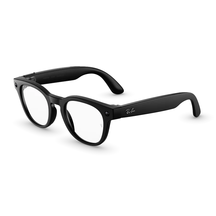 نظارة راي بان ميتا Scriber Optics (Gen 2) بإطار Shiny Black