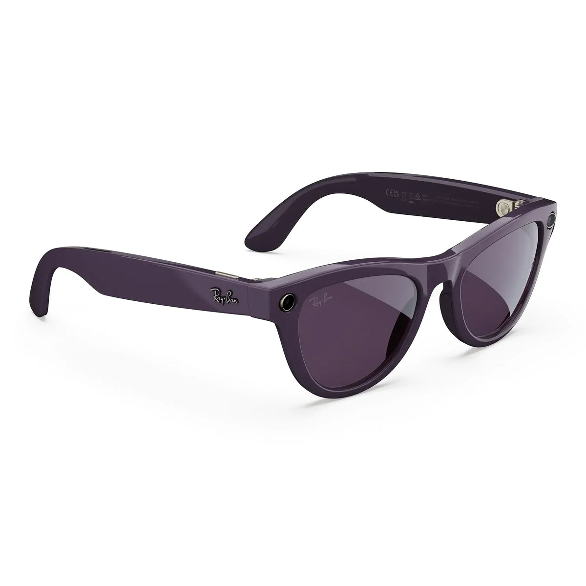 Ray-Ban Meta Skyler (Gen 2) in Shiny Mystic Violet with Transitions Amethyst lenses