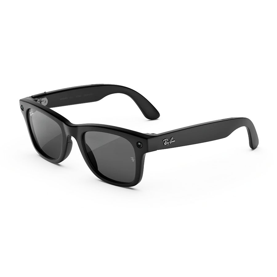 Ray-Ban Meta Wayfarer (Gen 3) in Matte Black with Grey lenses