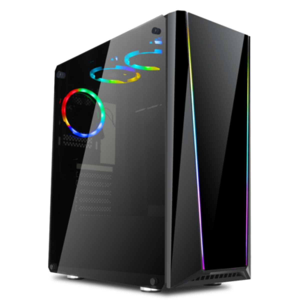 Redragon GC-702 Tailgate Tempered Glass Gaming Case