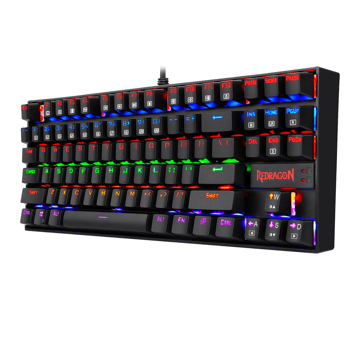 لوحة مفاتيح ميكانيكية سلكية للألعاب Redragon K552 Kumara RGB