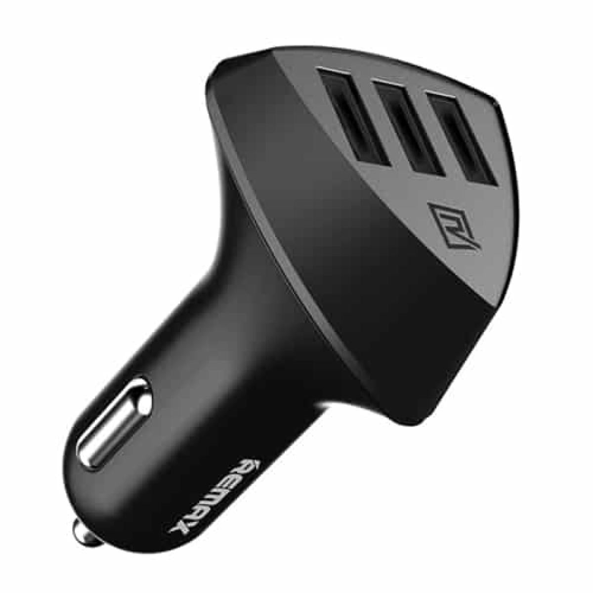 Remax Aliens RC-C304 3-USB 4.2A Car Charger Black