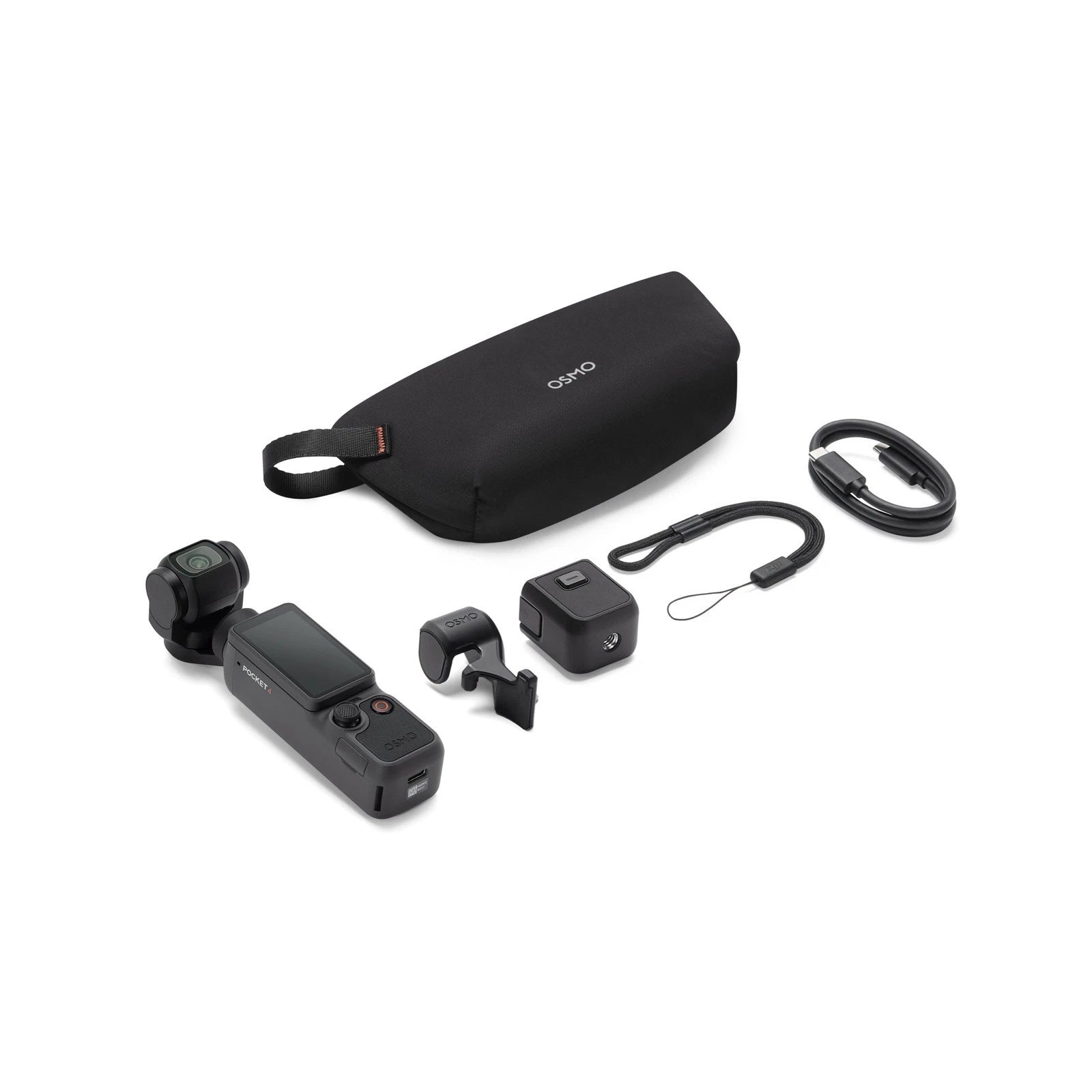 DJI Osmo Pocket 4 – نسخة Standard Combo بكاميرا احترافية ومثبت ثلاثي المحاور وميكروفون لاسلكي