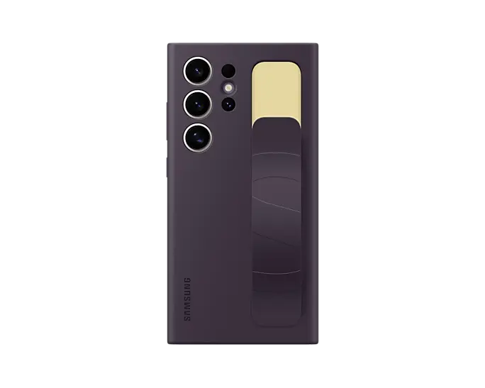 Samsung Galaxy S24 Ultra Standing Grip Case-Color: Dark Violet---Ennap.com