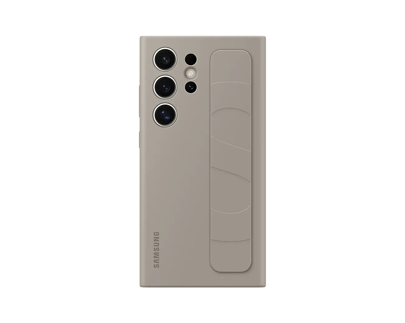 Samsung Galaxy S24 Ultra Standing Grip Case-Color: Taupe---Ennap.com