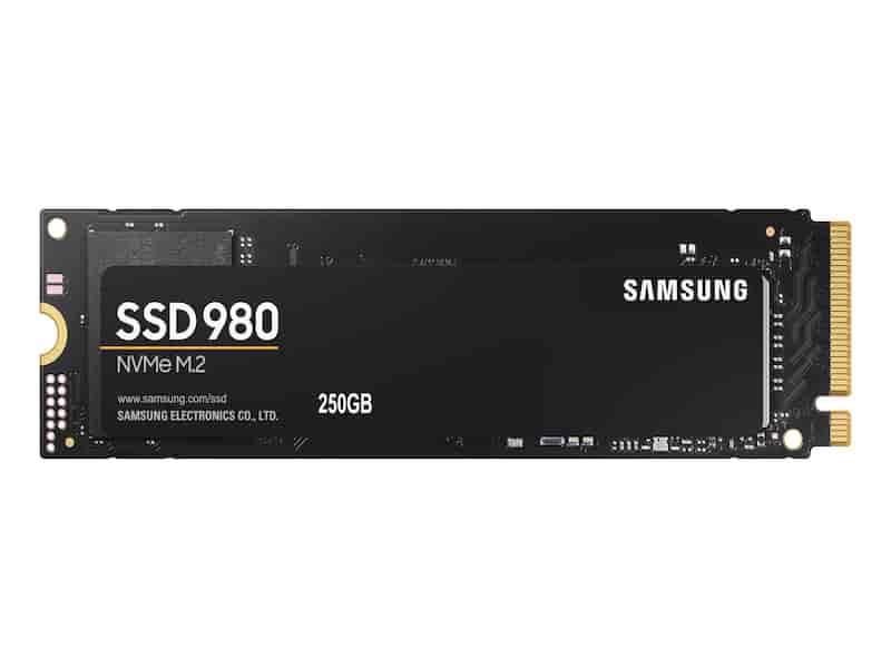 SAMSUNG 980 - PCIe 3.0 NVMe M.2 Internal SSD-Storage Capacity: 250GB---Ennap.com