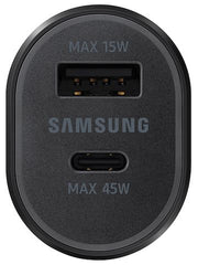 شاحن سيارة مزدوج Samsung EP-L5300 فائق السرعة بقوة 45 وات