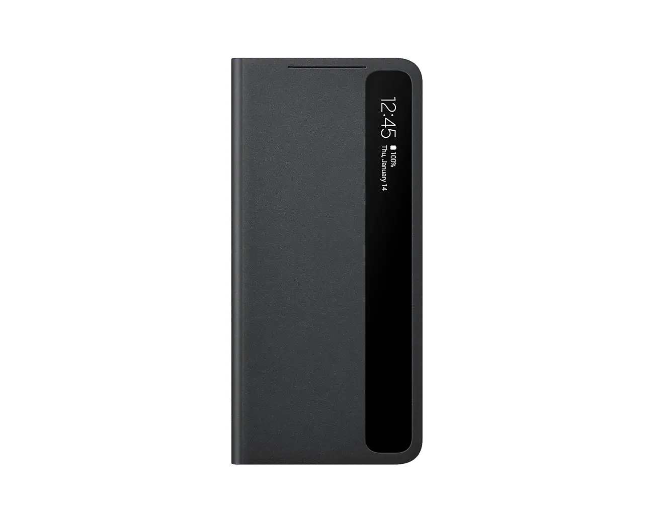 Samsung Galaxy S21 Ultra 5G Smart Clear View Cover-Color: Black---Ennap.com