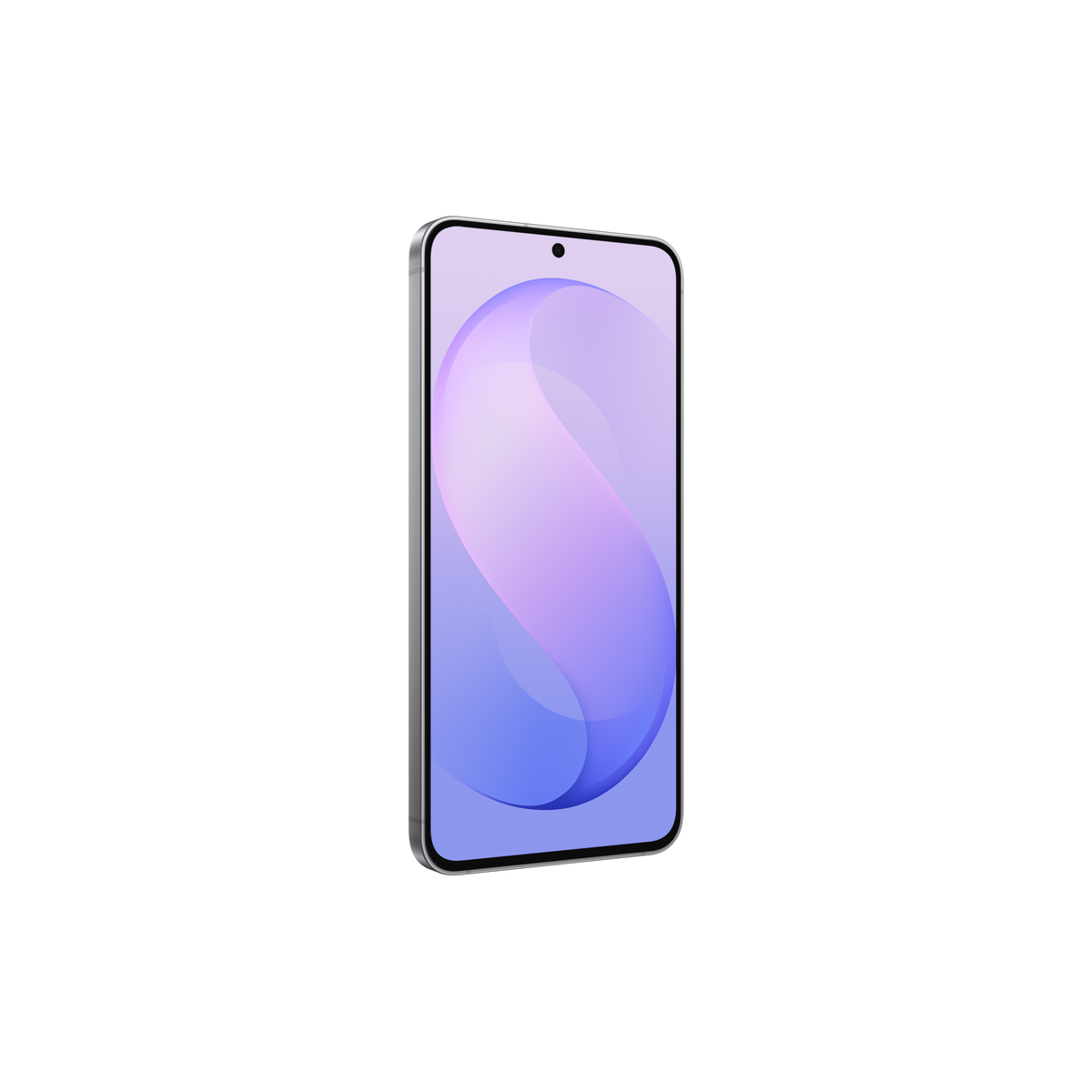 Samsung Galaxy S26 FE in Blueberry, front view