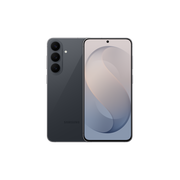 Samsung Galaxy S26 FE in Graphite, front and back