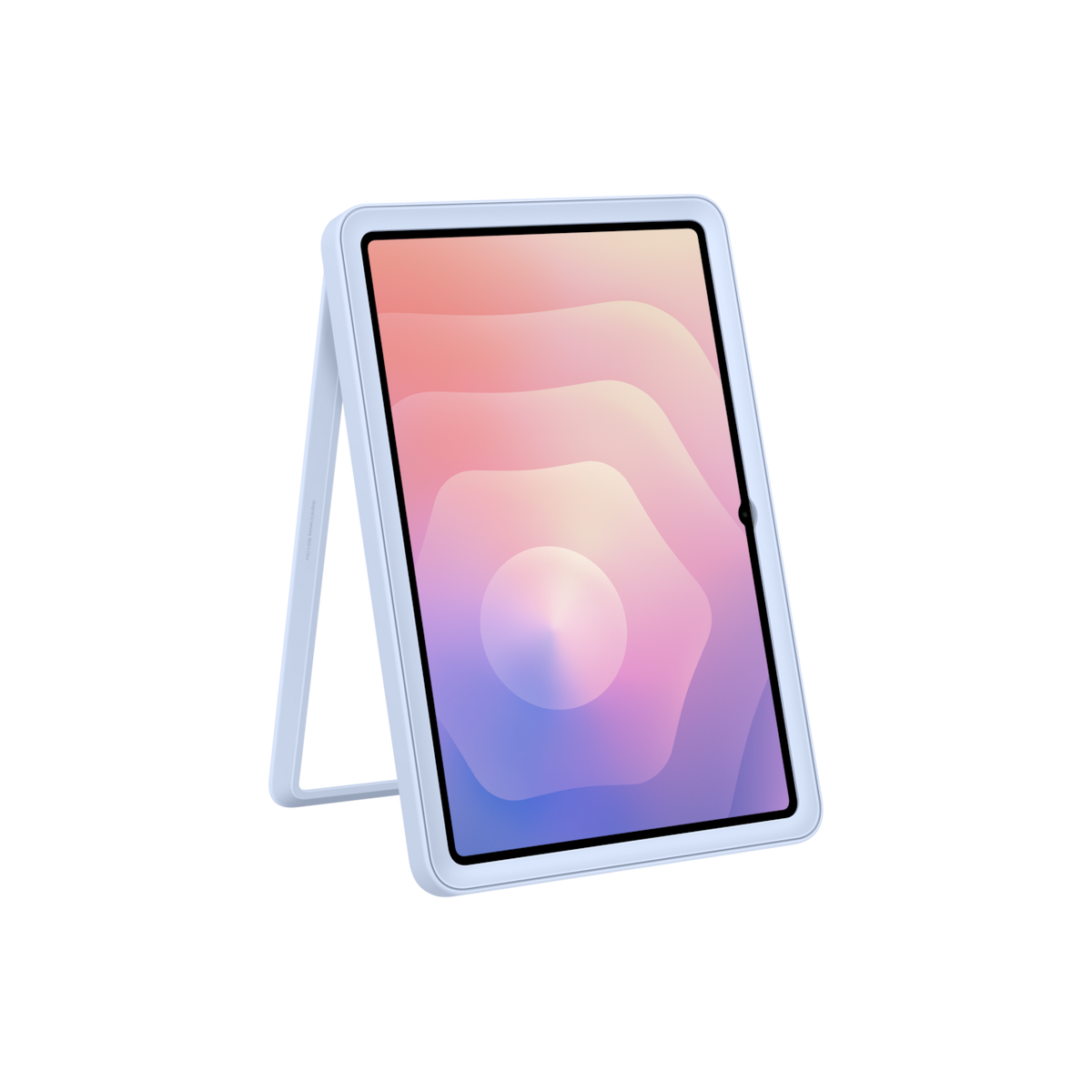 جالكسي تاب S12 Ultra قائم بالطول في جراب Frame Cover بلون Blue