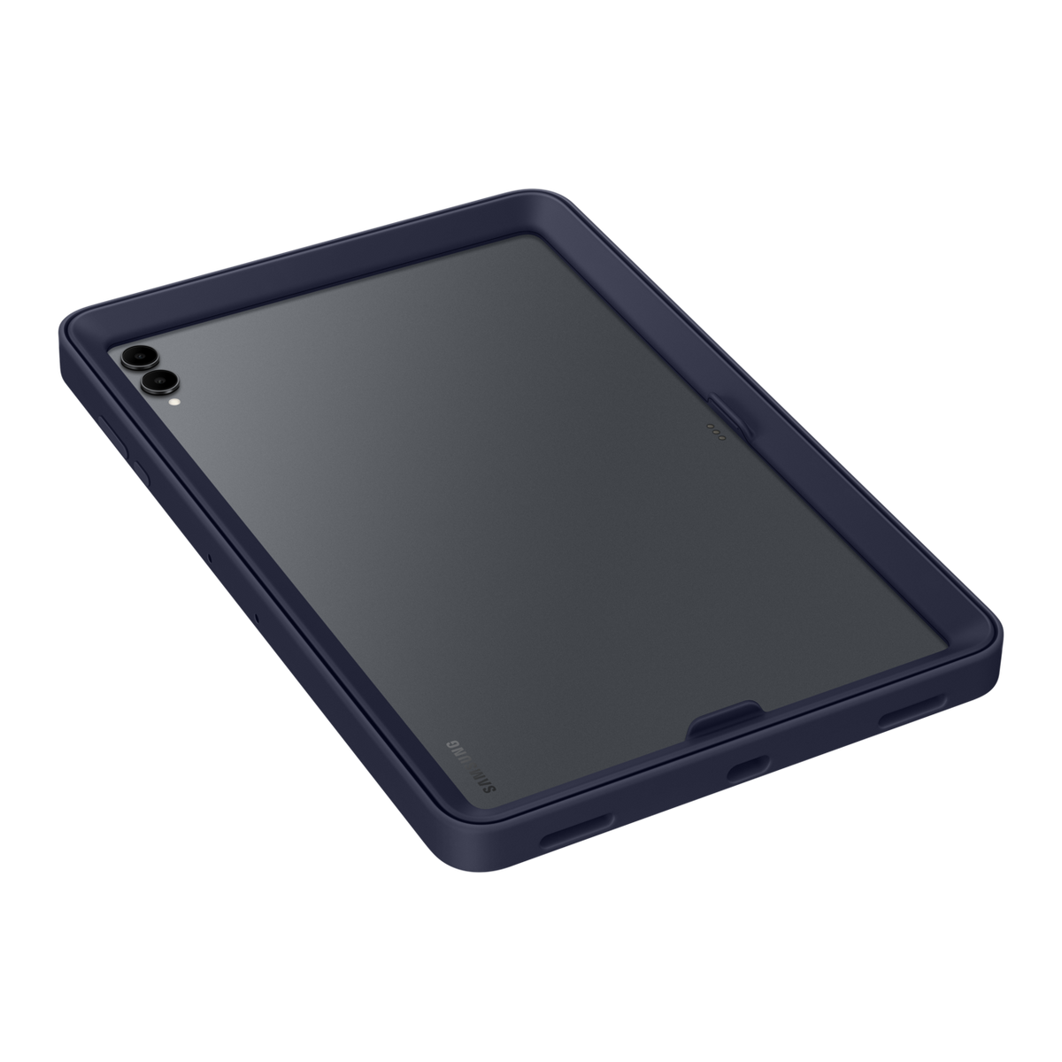 جراب Frame Cover لتاب S12 Ultra بلون Navy من الخلف بزاوية