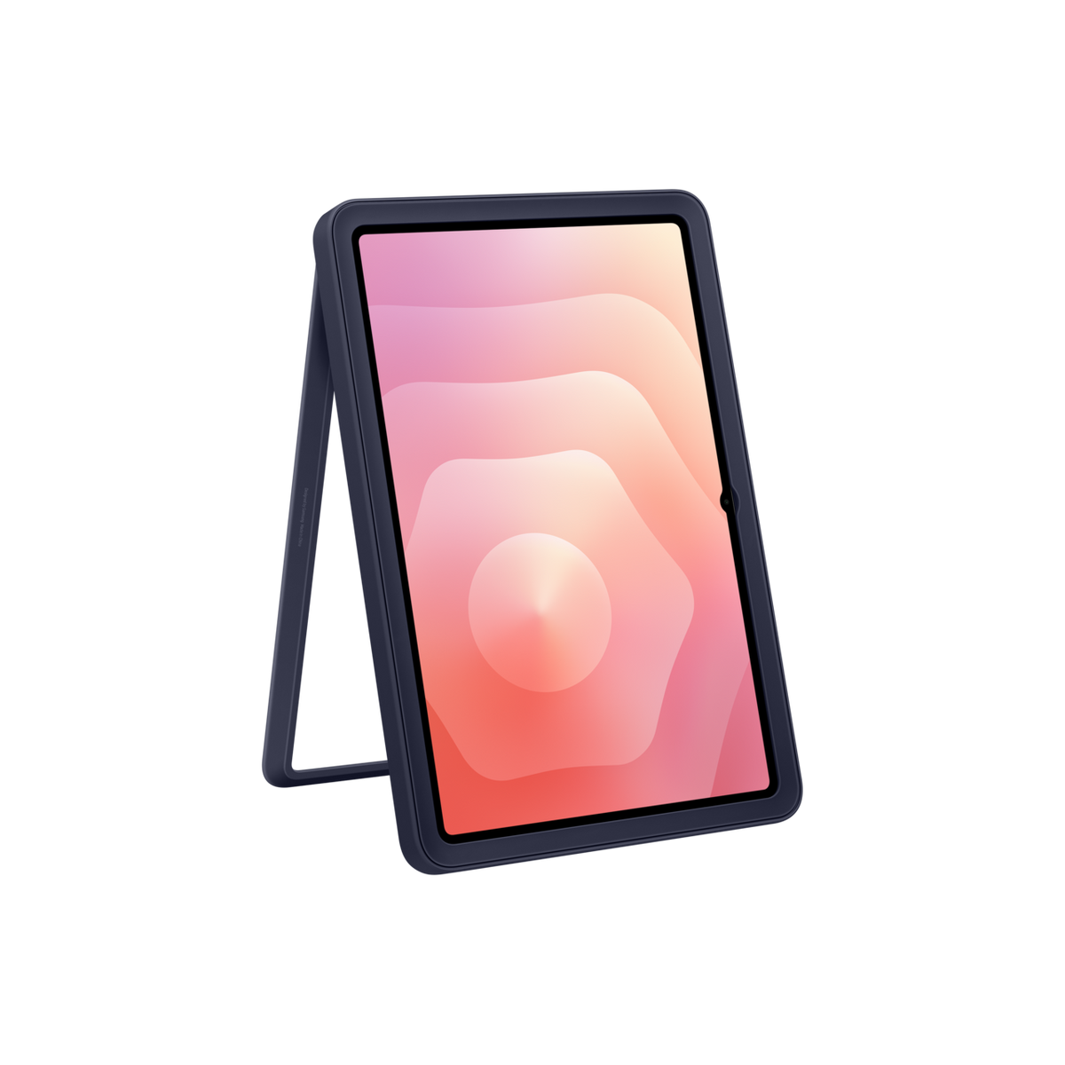 جالكسي تاب S12 Ultra قائم بالطول في جراب Frame Cover بلون Navy