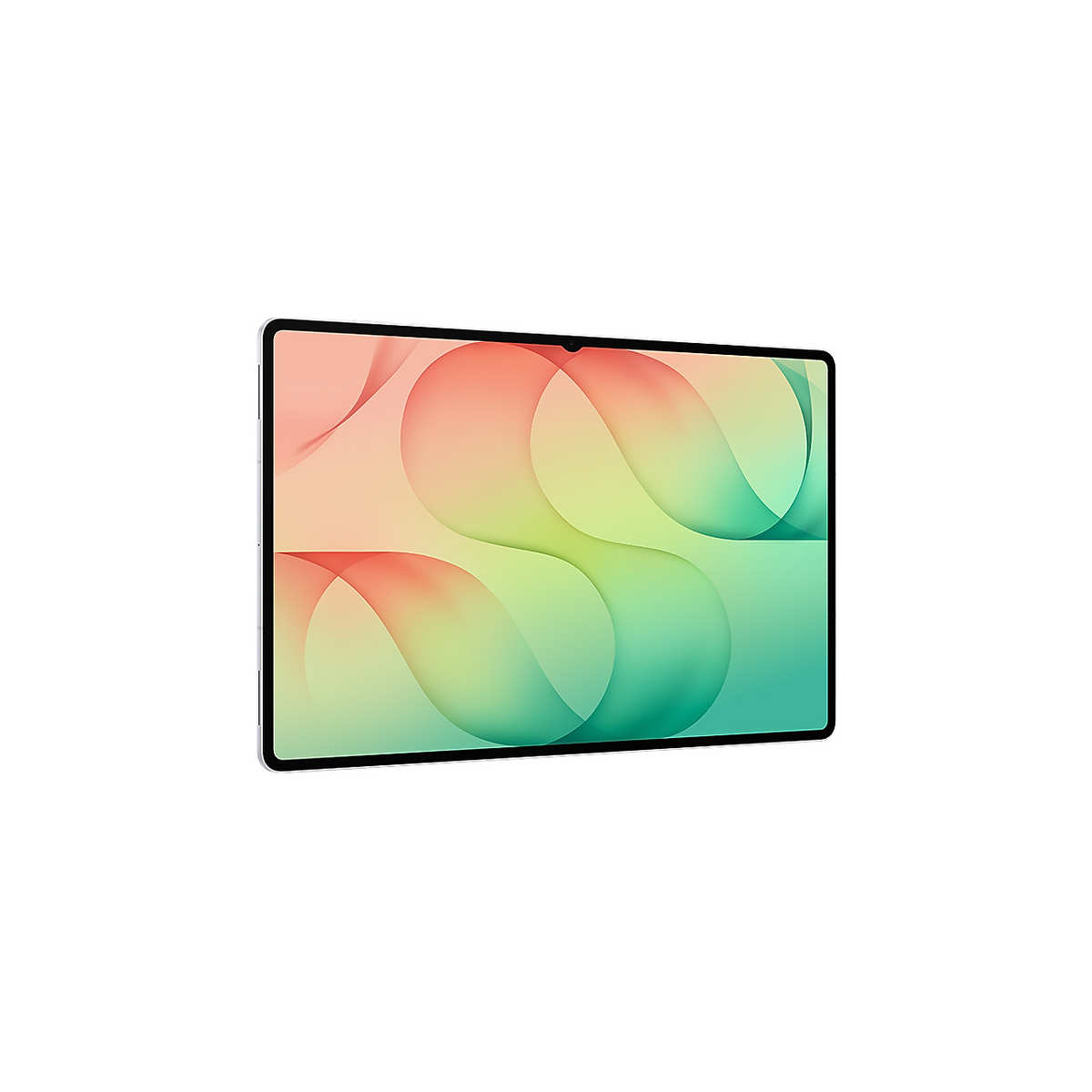 Samsung Galaxy Tab S12 Ultra in Silver, angled front view