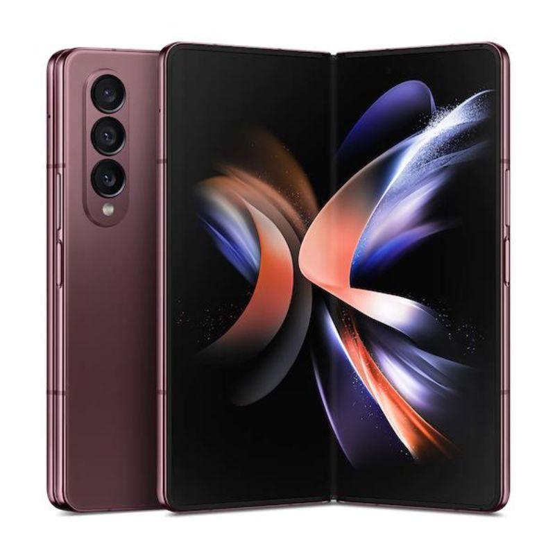 Samsung Galaxy Z Fold 4 - Samsung Galaxy Z Fold 4 - 12GB RAM + 256GB / Burgundy Ennap.com