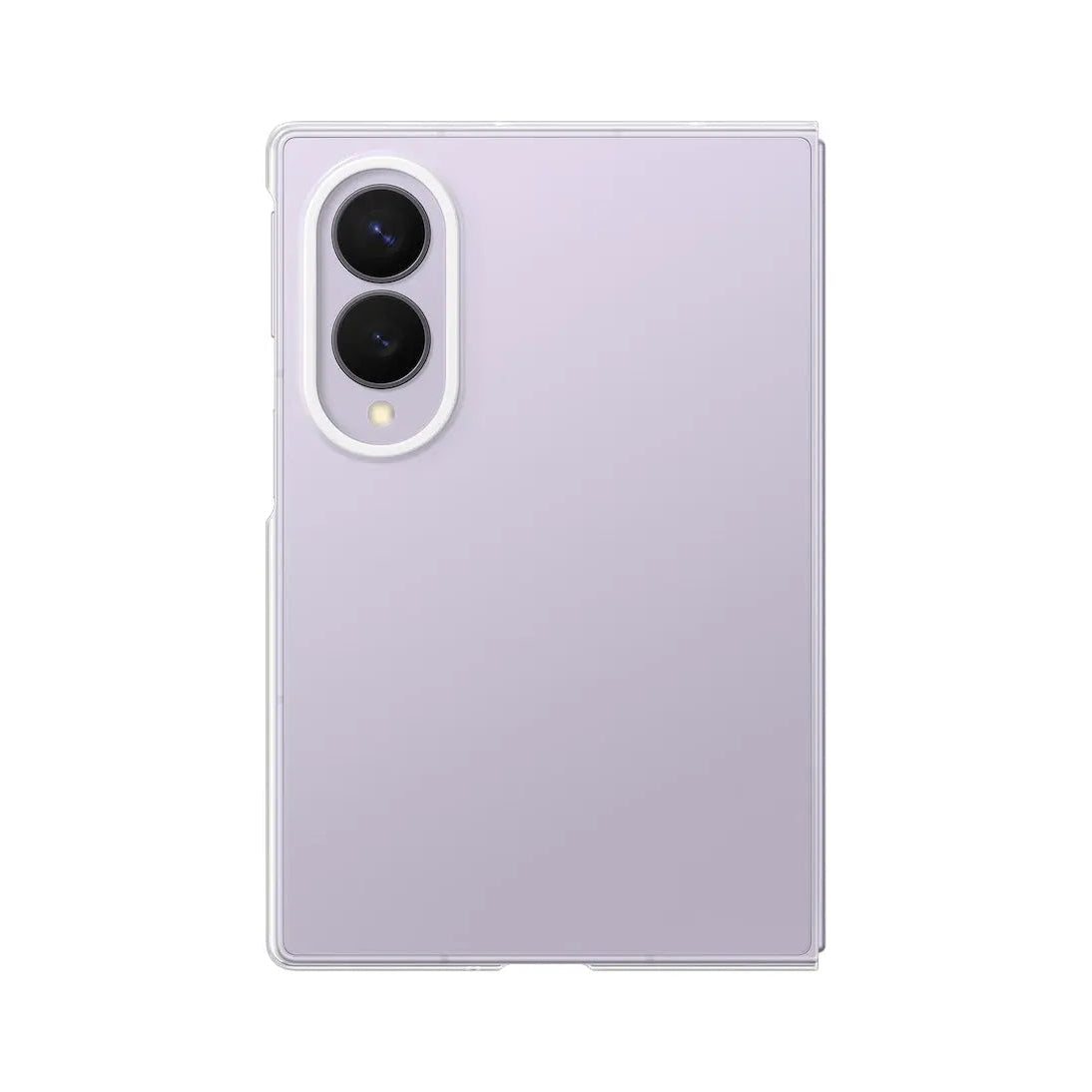 Samsung Galaxy Z Fold 8 Clear Case in Transparent, back view