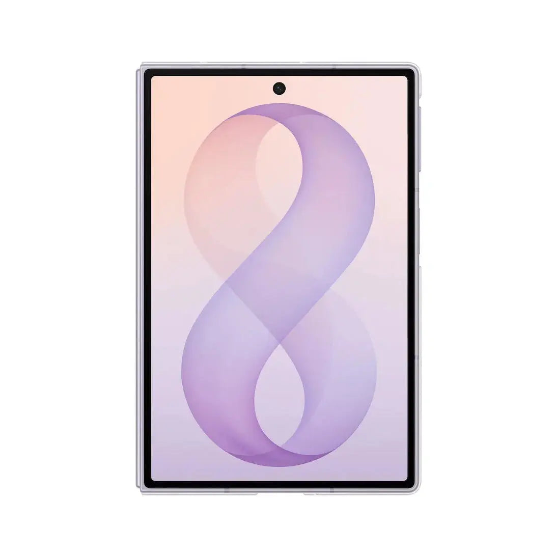 Samsung Galaxy Z Fold 8 Clear Magnet Case in Transparent, cover screen