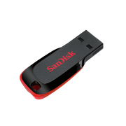 فلاشة SanDisk Cruzer Blade سعة 32GB بمنفذ USB 2.0
