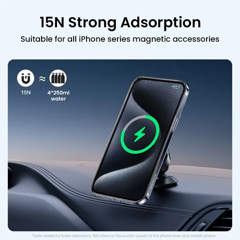 Anker iPhone 15 Pro Max Clear Magsafe Case - Anker iPhone 15 Pro Max Clear Magsafe Case - Default Title Ennap.com
