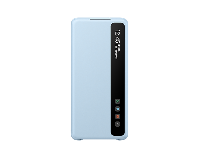 Official Samsung Galaxy S20 Plus Clear View Cover Case-Color: Blue---Ennap.com