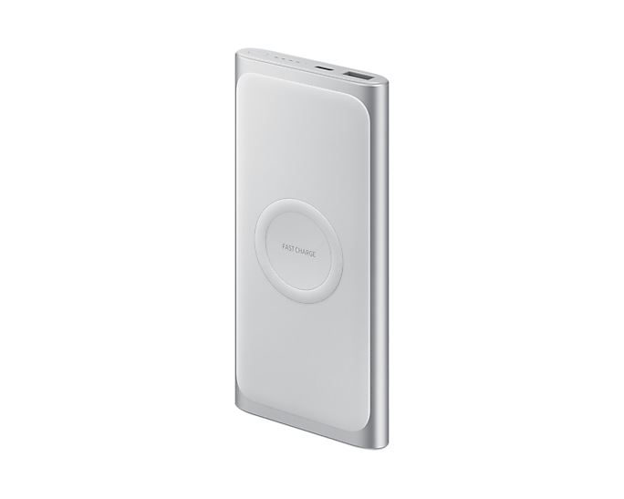 Samsung EB-U1200C Fast Wireless Power Bank 10000mAh - Samsung EB-U1200C Fast Wireless Power Bank 10000mAh - Silver Ennap.com
