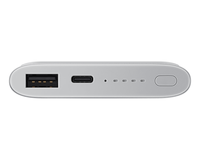 Samsung EB-U1200C Fast Wireless Power Bank 10000mAh - Samsung EB-U1200C Fast Wireless Power Bank 10000mAh - Silver Ennap.com