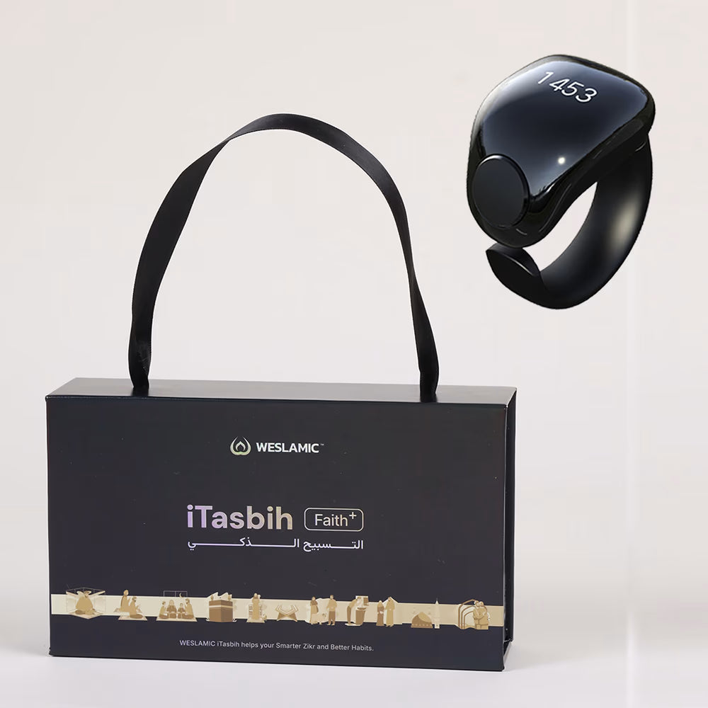 Weslamic iTasbih - Faith Ring +(5 Sizes in One)