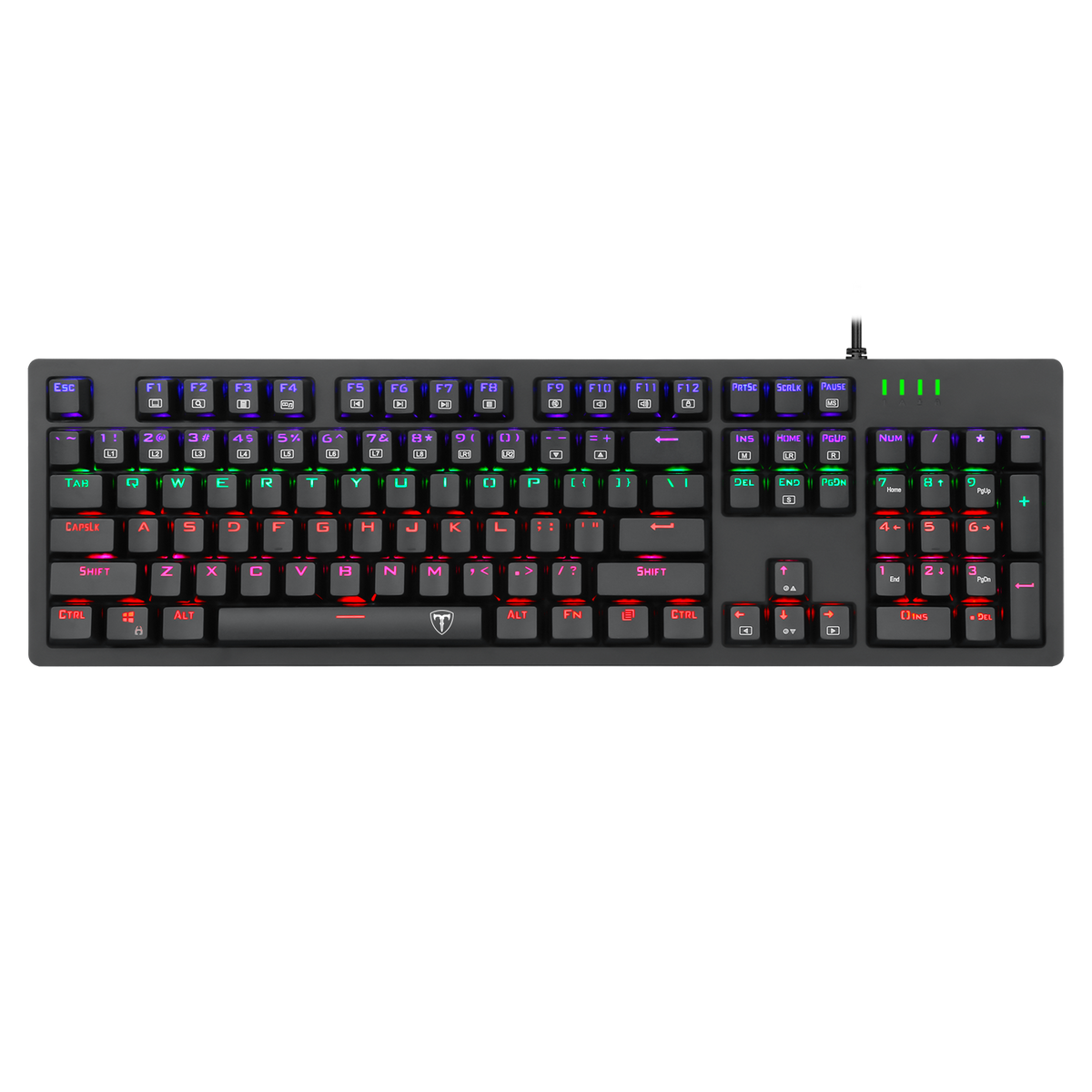كيبورد العاب T-DAGGER Bermuda T-TGK312 سلكي