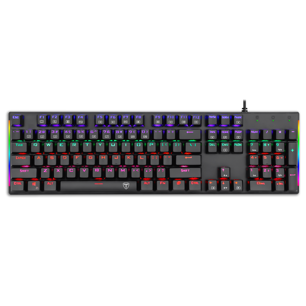 T-DAGGER Naxos T-TGK310 Wired Mechanical Gaming Keyboard