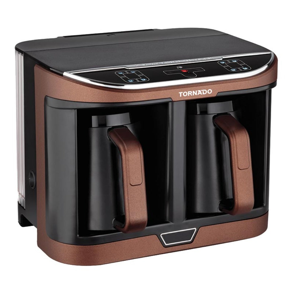ماكينة قهوة تركي Tornado TCME-100D-PRO أوتوماتيك باللون Brown x Black